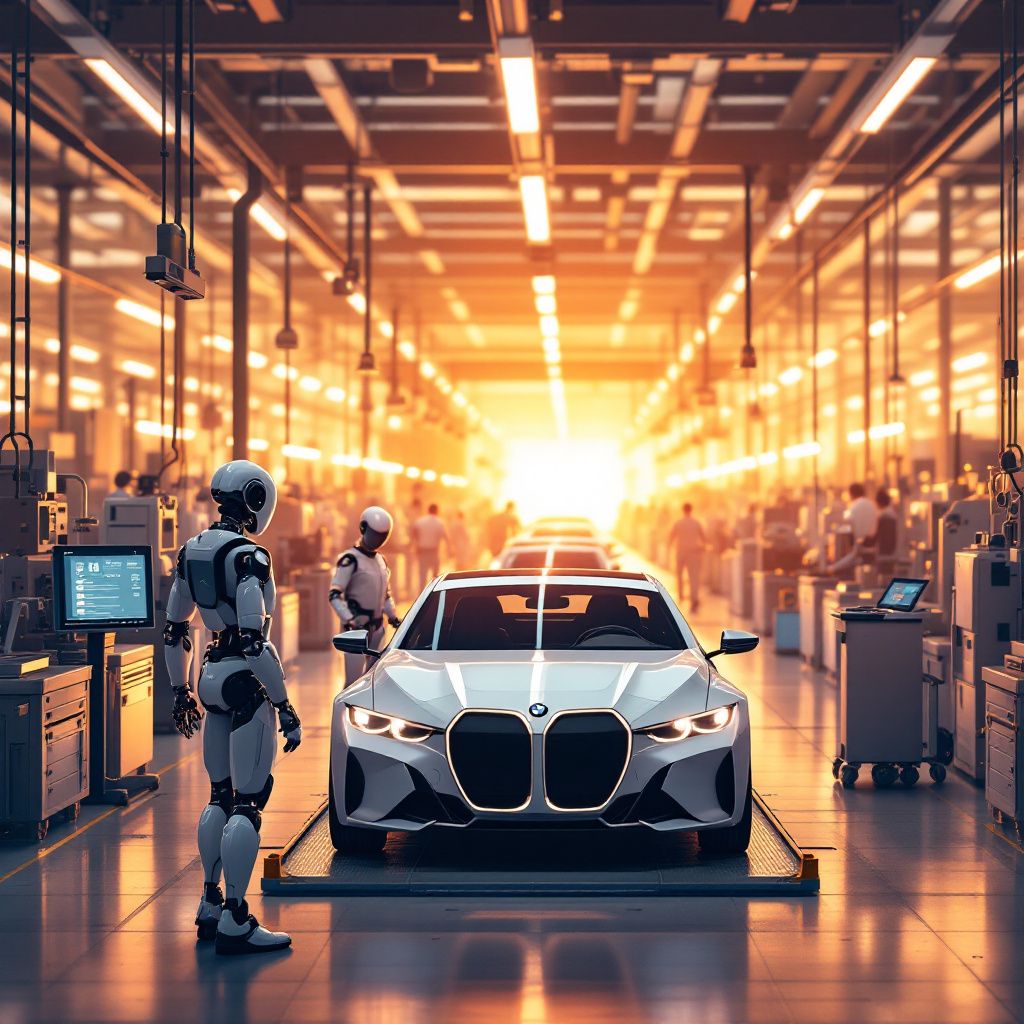BMW 자동차 조립라인 최적화: 생성 AI가 가져온 혁신적 변화