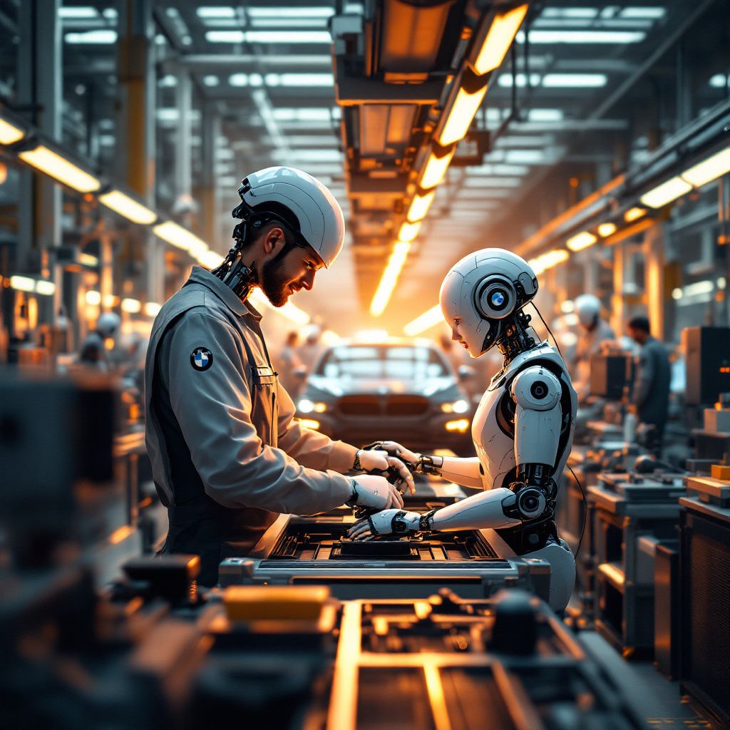 BMW 생성 AI 자동화 도입으로 인한 생산라인 최적화 성공사례와 효과 분석