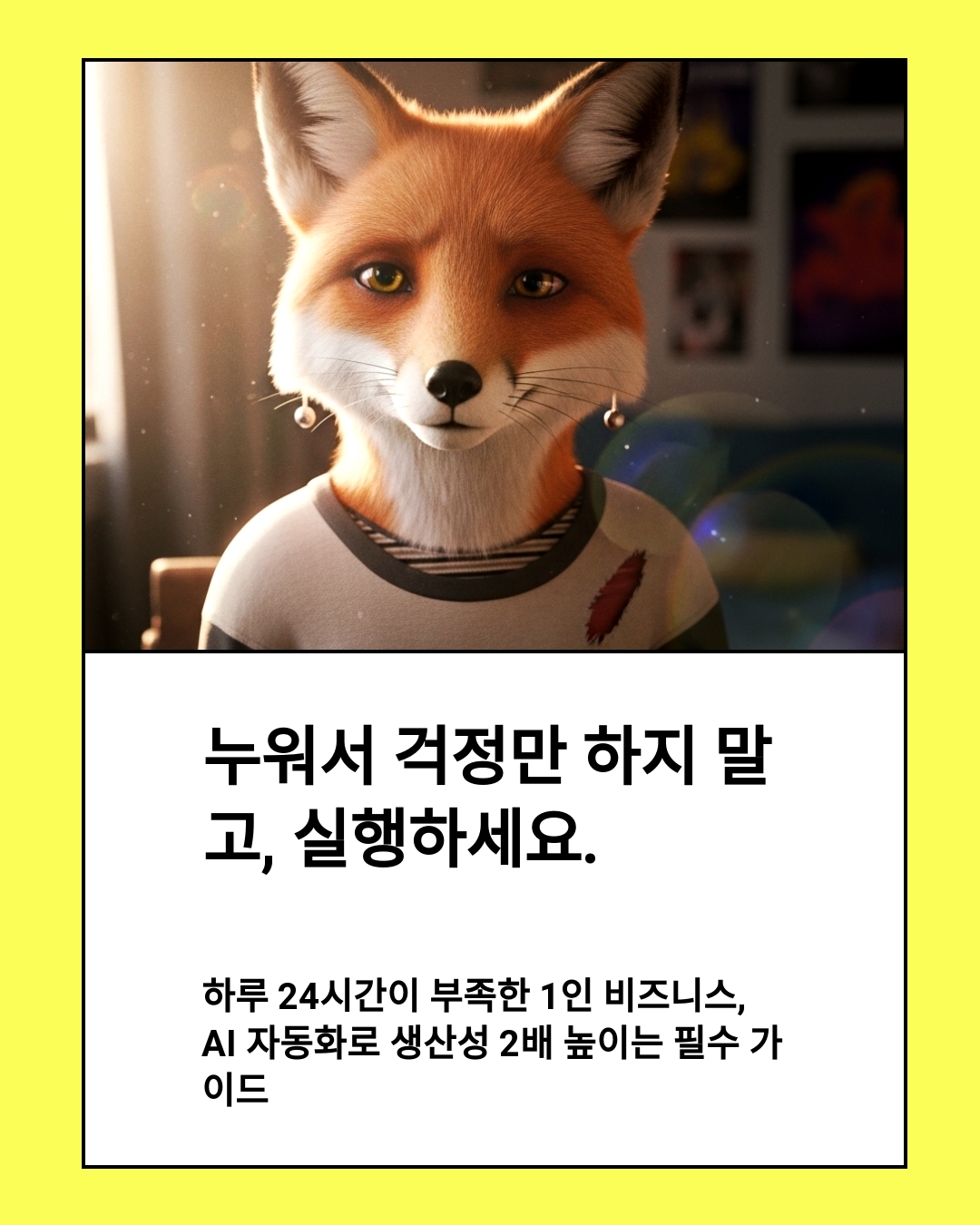 하루 24시간이 부족한 1인 비즈니스, AI 자동화로 생산성 2배 높이는 필수 가이드