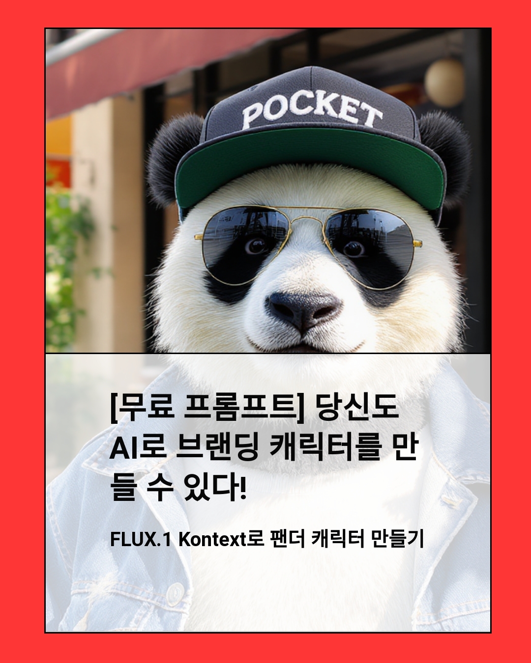 [무료 프롬프트] 당신도 AI로 브랜딩 캐릭터를 만들 수 있다!