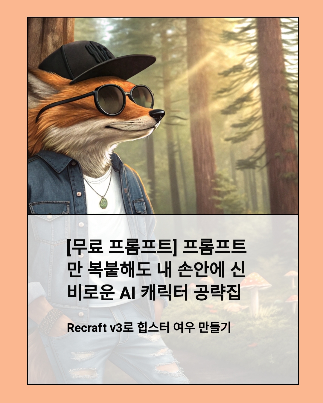 [무료 프롬프트] 프롬프트만 복붙해도 내 손안에 신비로운 AI 캐릭터 공략집